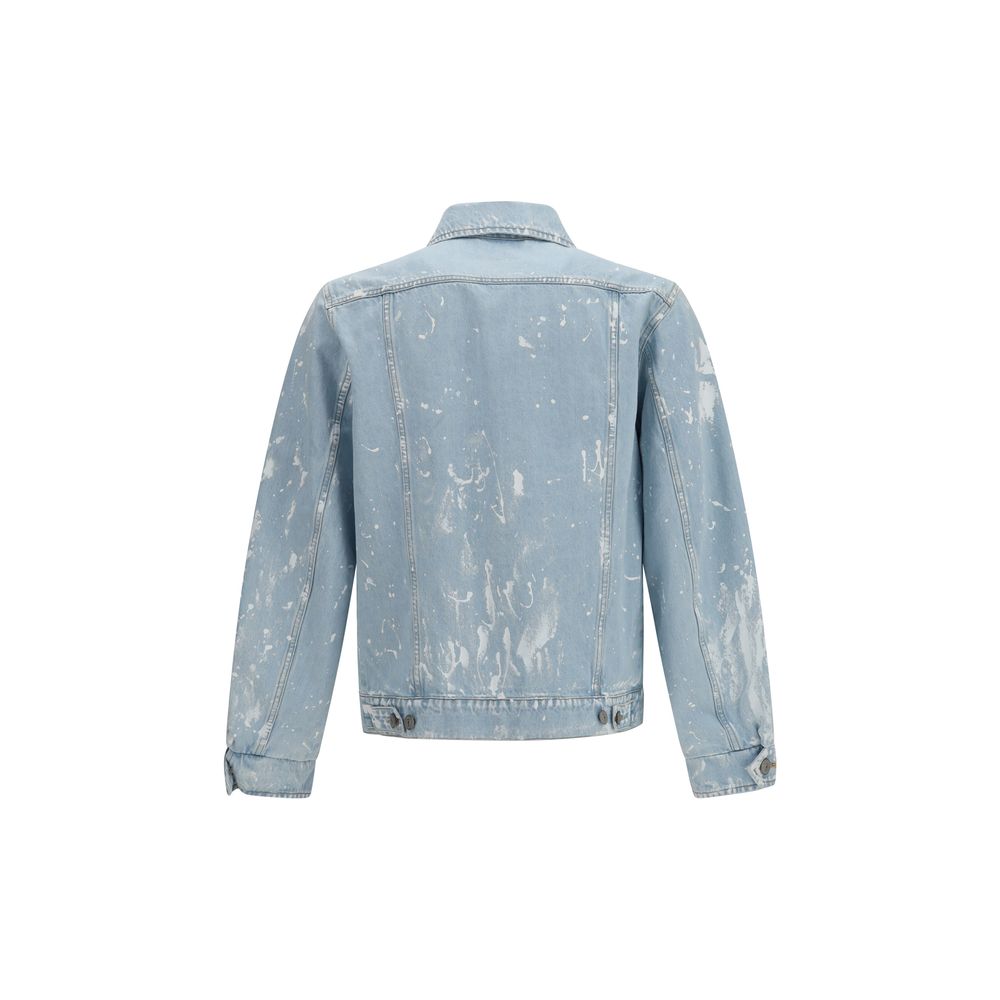 MM6 Blue Cotton Denim Jacket | Regal Royce