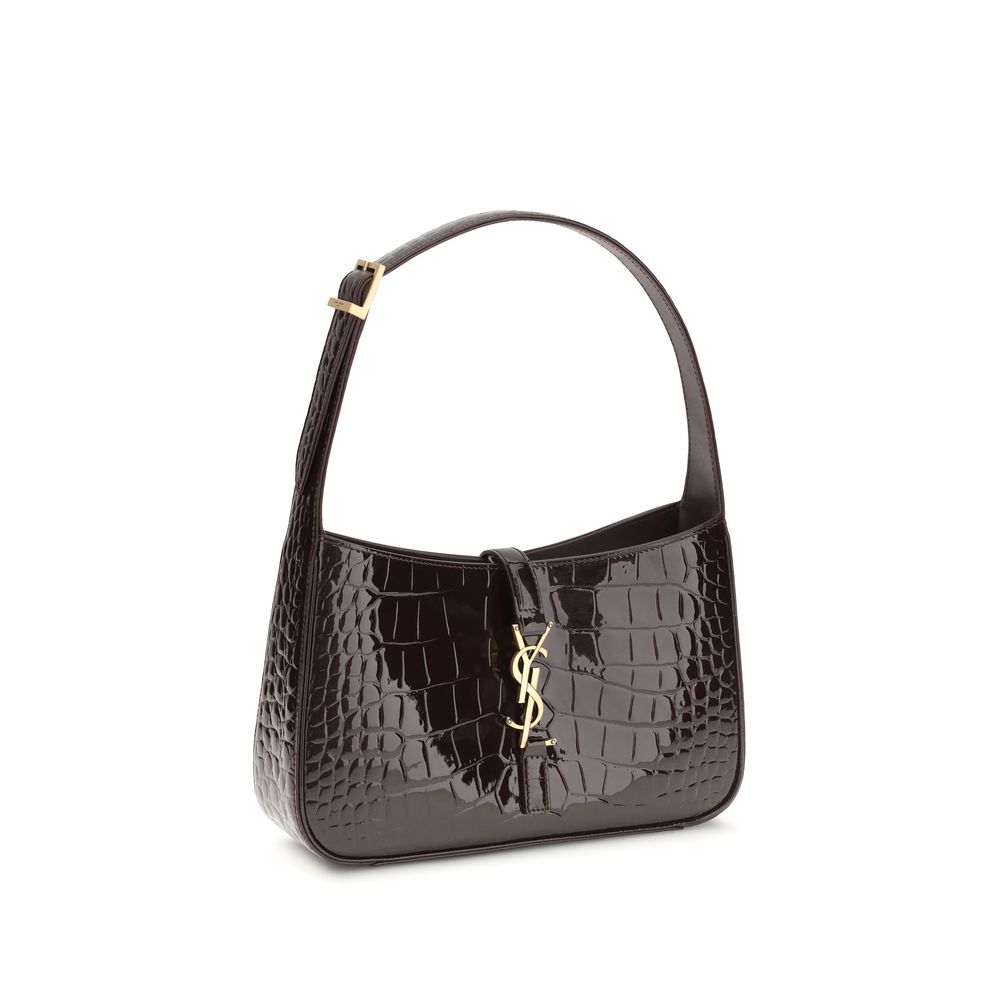 Saint Laurent Bordeaux Crocodile Shoulder Bag | Regal Royce