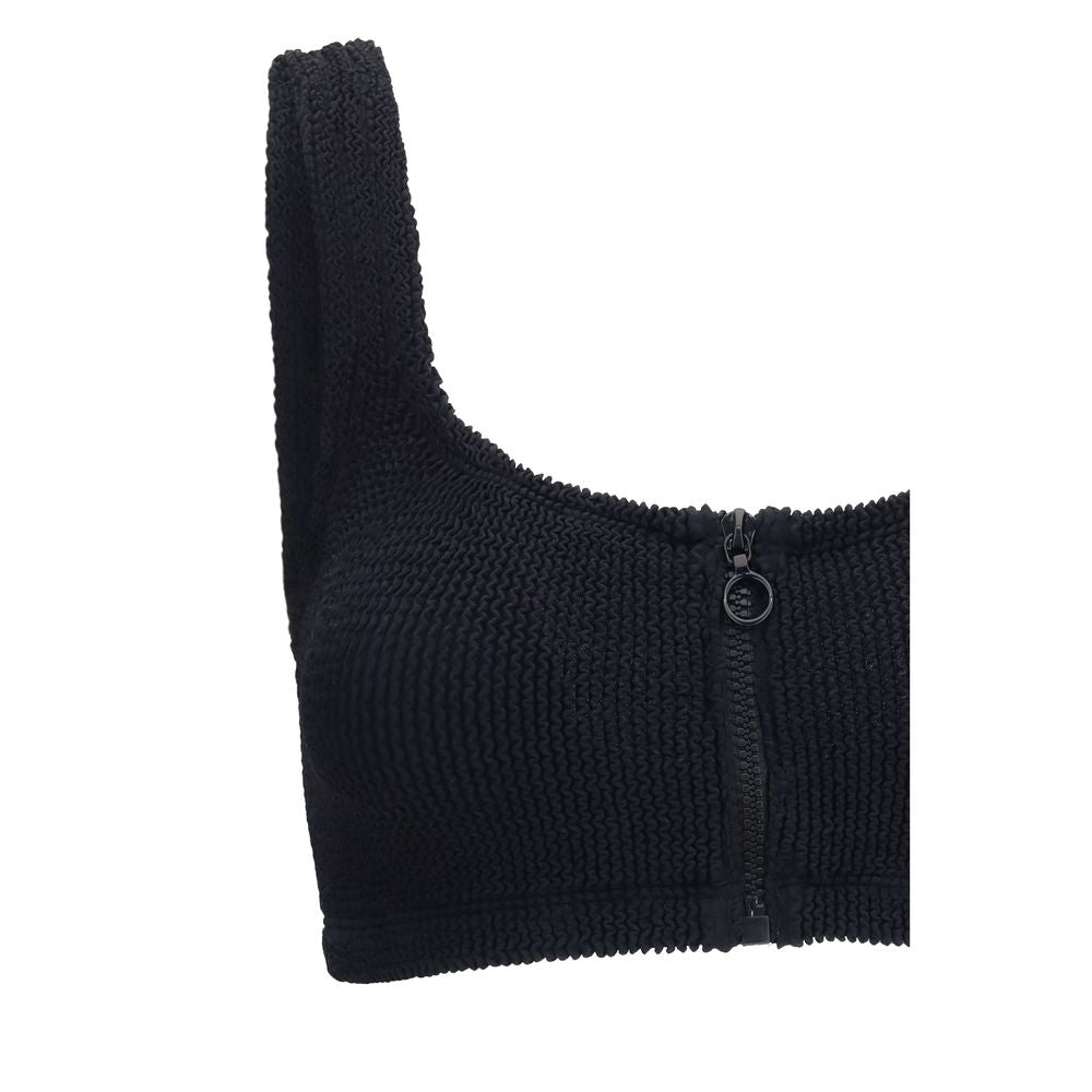 Hunza G Black Polyamide Bikini | Regal Royce