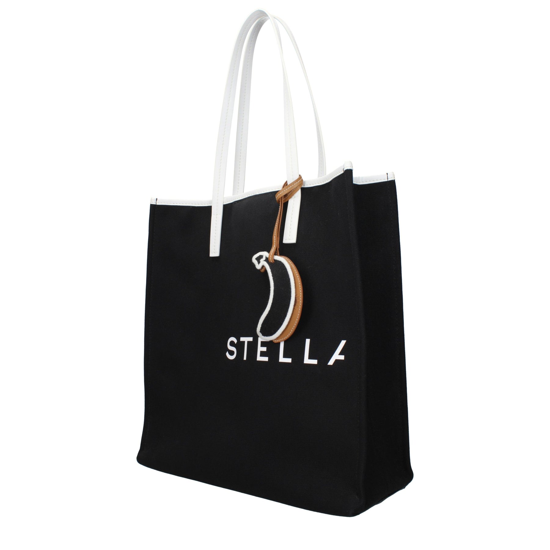 Stella McCartney Black Fabric Shoulder Bag | Regal Royce