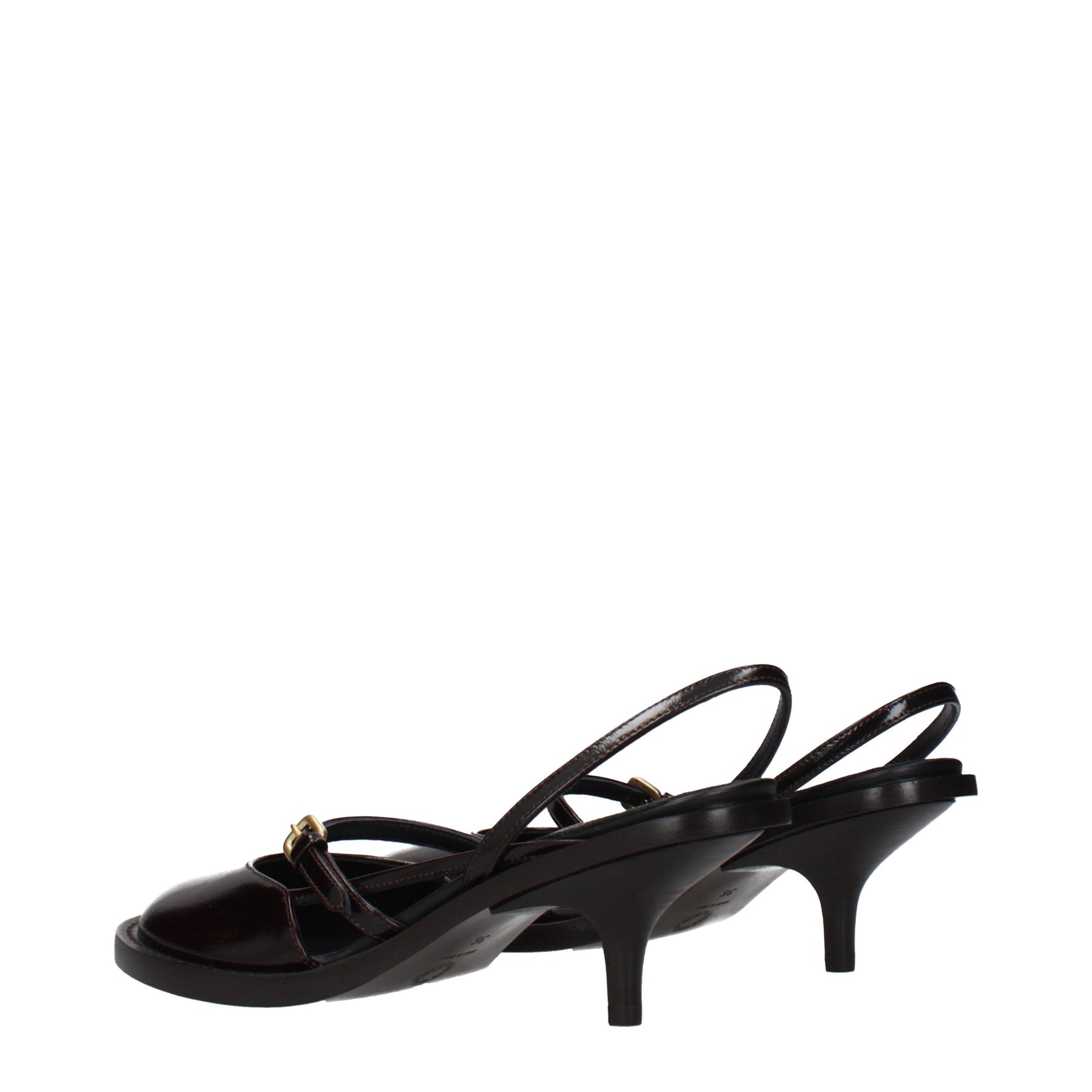 Dries Van Noten Brown Leather Platform Sandals | Regal Royce