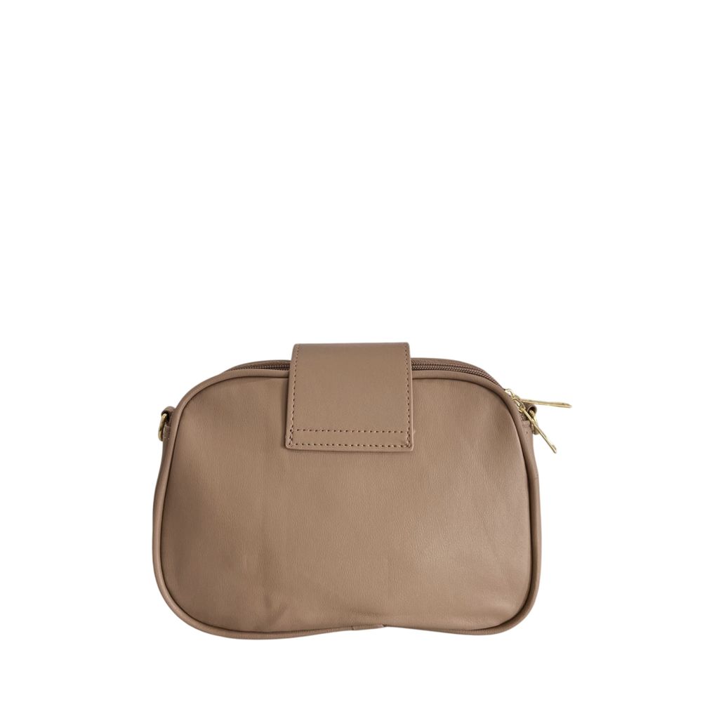 Baldinini Trend Beige PU Women Crossbody | Regal Royce