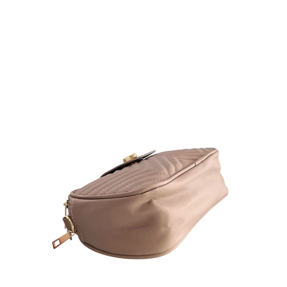 Baldinini Trend Beige PU Women Crossbody | Regal Royce