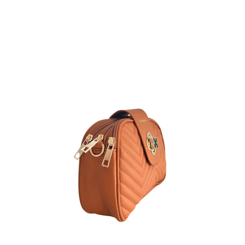 Baldinini Trend Brown PU Women Crossbody Bag | Regal Royce