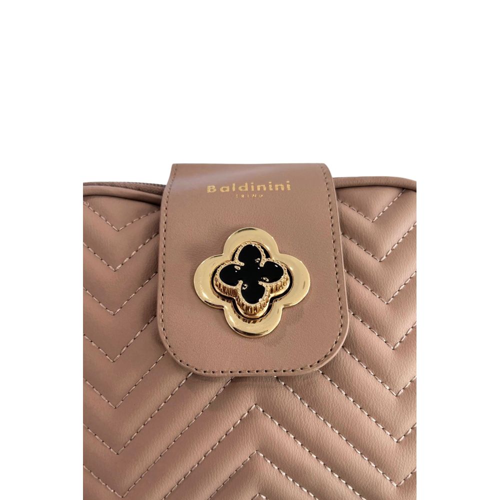 Baldinini Trend Beige PU Women Crossbody | Regal Royce