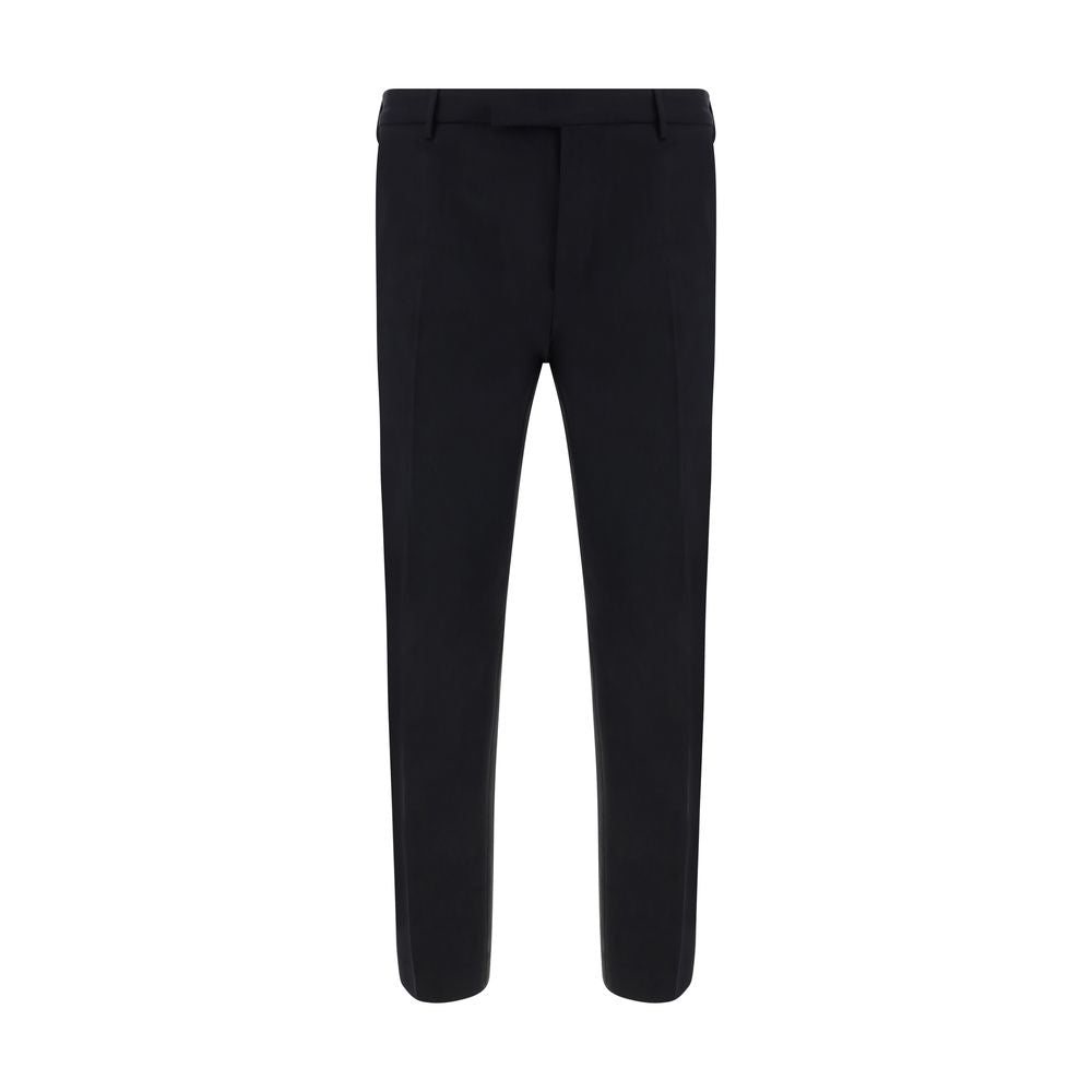 PT Pantaloni TORINO Black Elastane Dress Pants | Regal Royce
