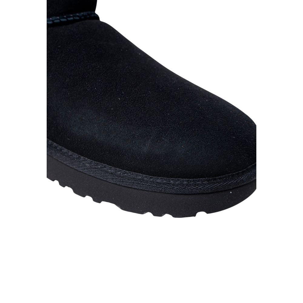 UGG Black Suede Leather Ankle Boots | Regal Royce