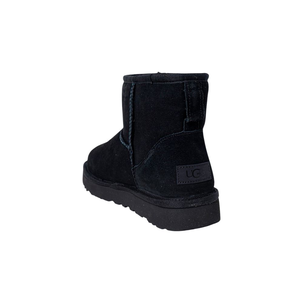 UGG Black Suede Leather Ankle Boots | Regal Royce