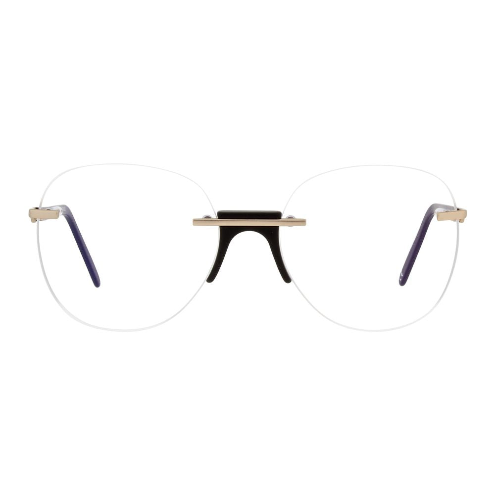 Andy Wolf Black Metal Glasses (Frames) | Regal Royce