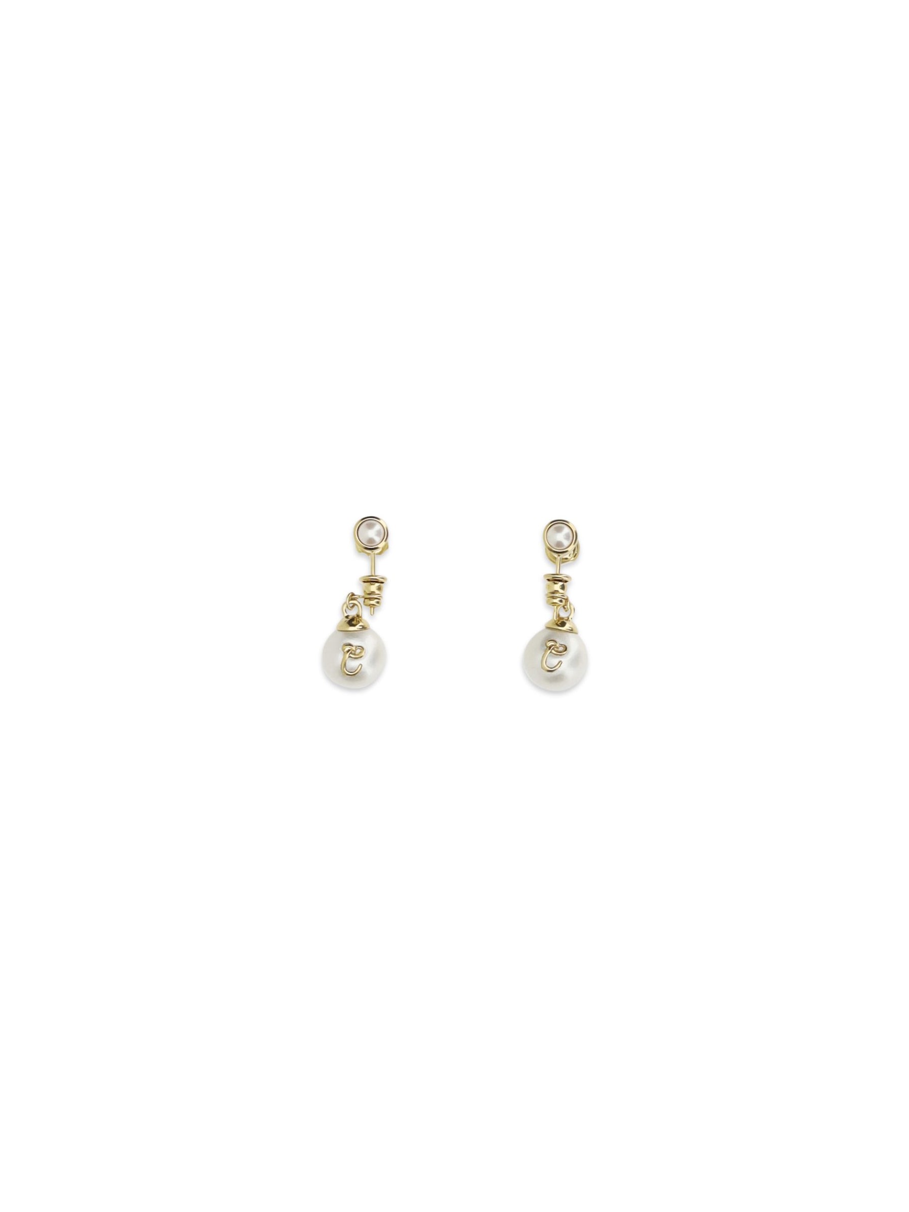 Chloé Gold Metal Earrings | Regal Royce