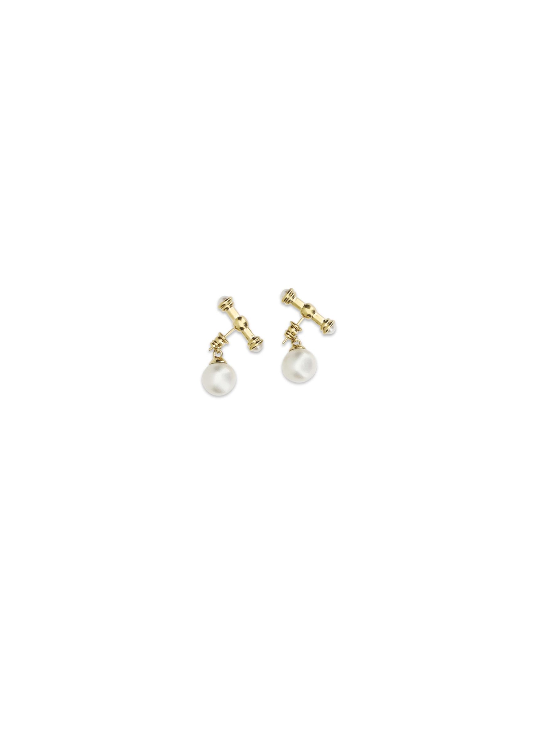 Chloé Gold Metal Earrings | Regal Royce