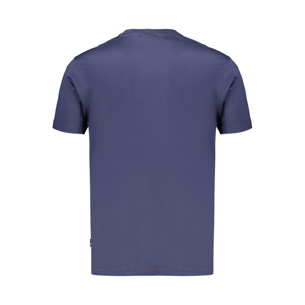 Fila Blue Cotton Men's T-Shirt | Regal Royce