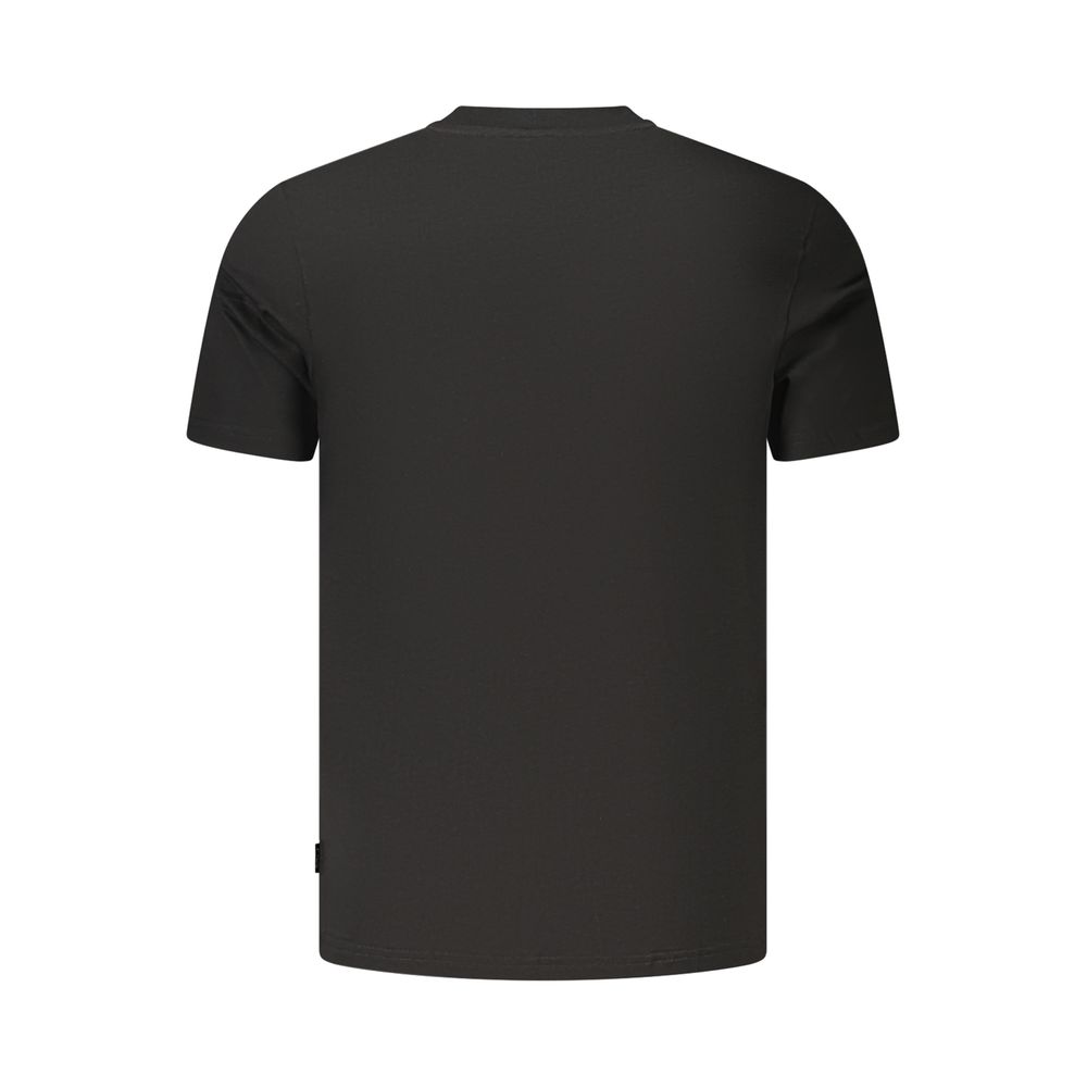 Fila Black Cotton Men's T-Shirt | Regal Royce