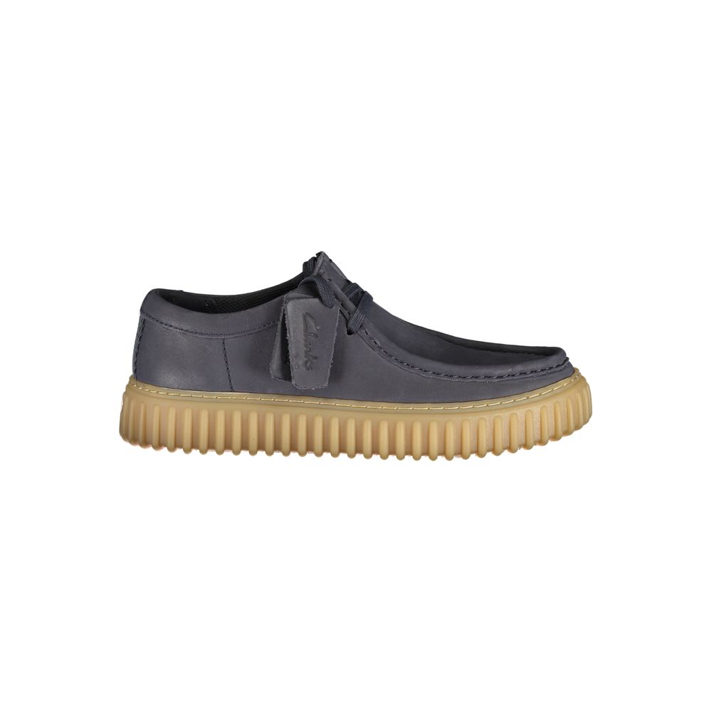 Clarks Blue Leather Men's Classic Shoe | Regal Royce