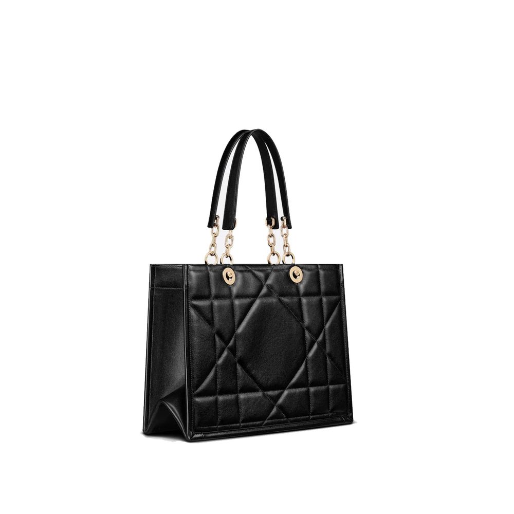 Dior Black Leather Tote Bag | Regal Royce