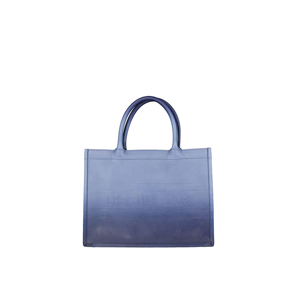Dior Blue Calfskin Tote Bag | Regal Royce