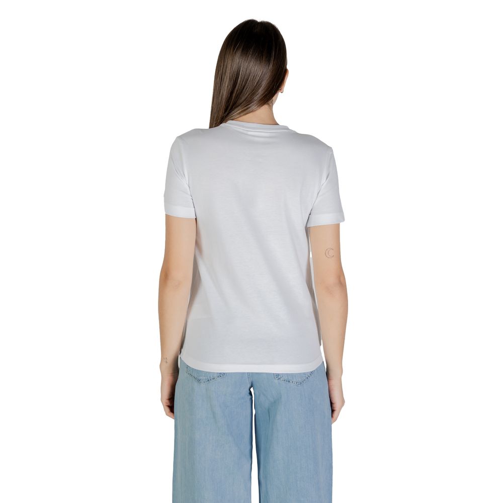 Calvin Klein Jeans White Cotton T-Shirt | Regal Royce