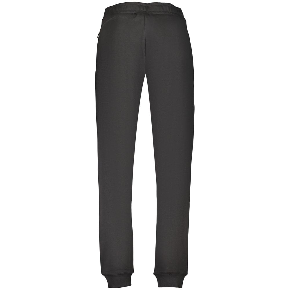 Fila Black Cotton Mens Trousers | Regal Royce