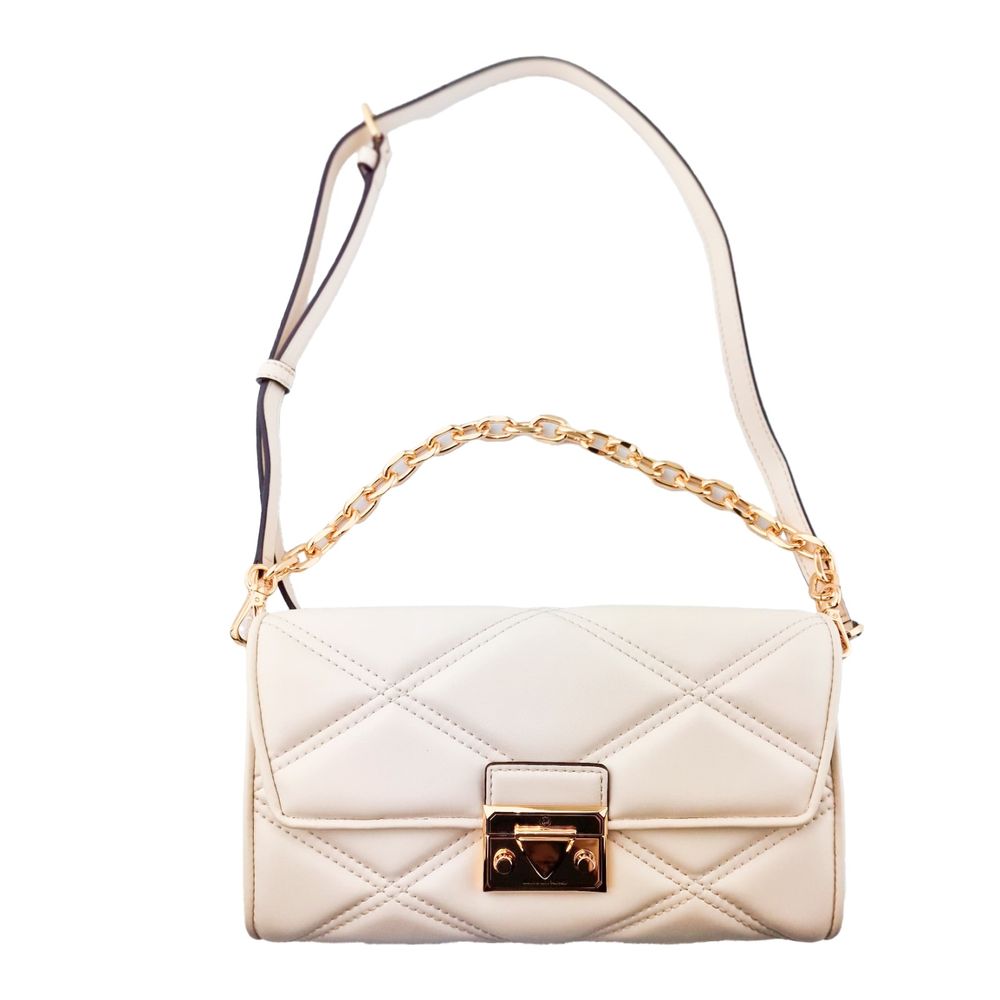 Michael Kors Beige Leather Shoulder Bag | Regal Royce