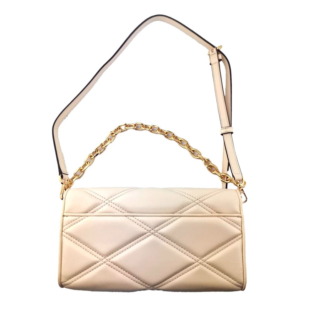 Michael Kors Beige Leather Shoulder Bag | Regal Royce