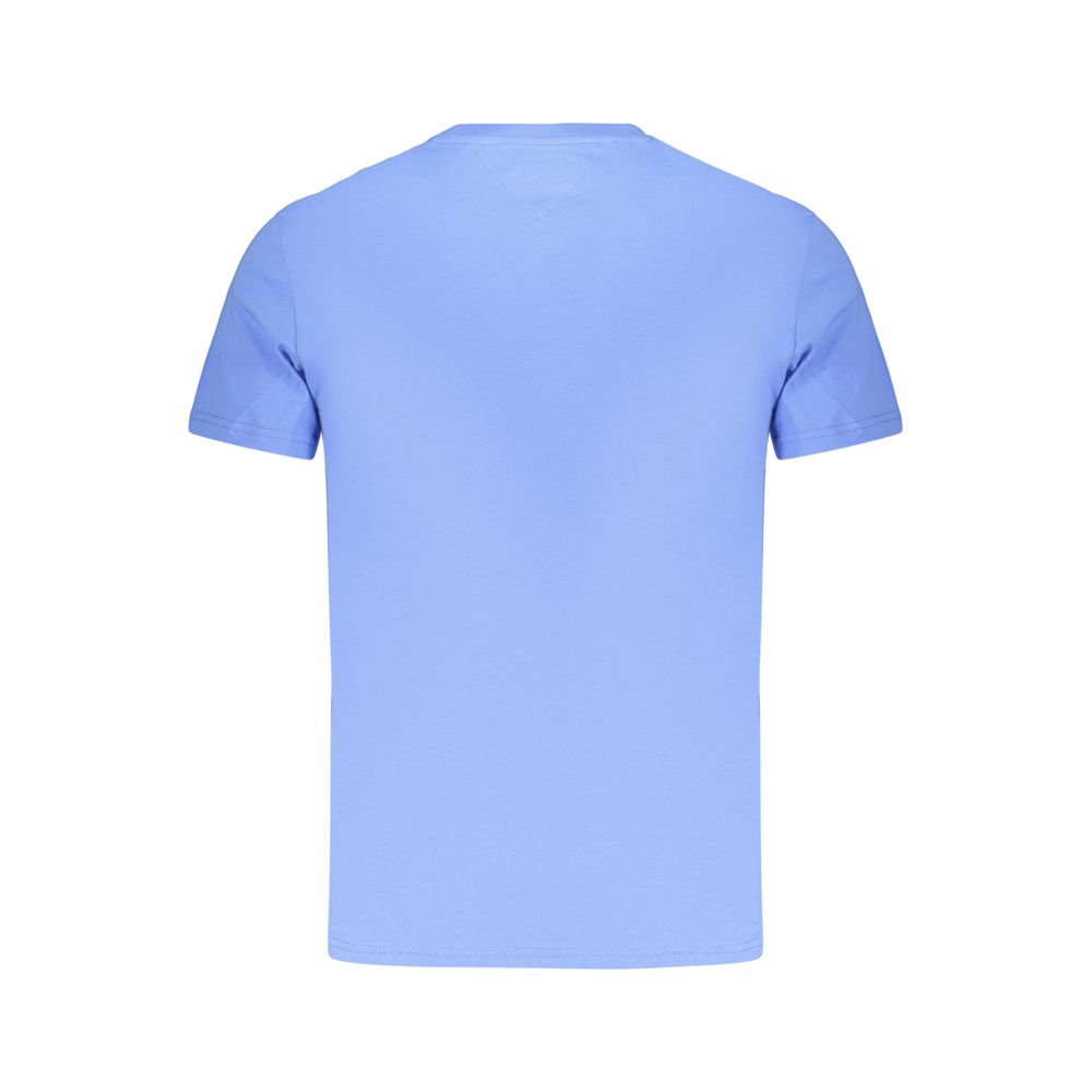 Tommy Hilfiger Light Blue Cotton Men's T-Shirt | Regal Royce