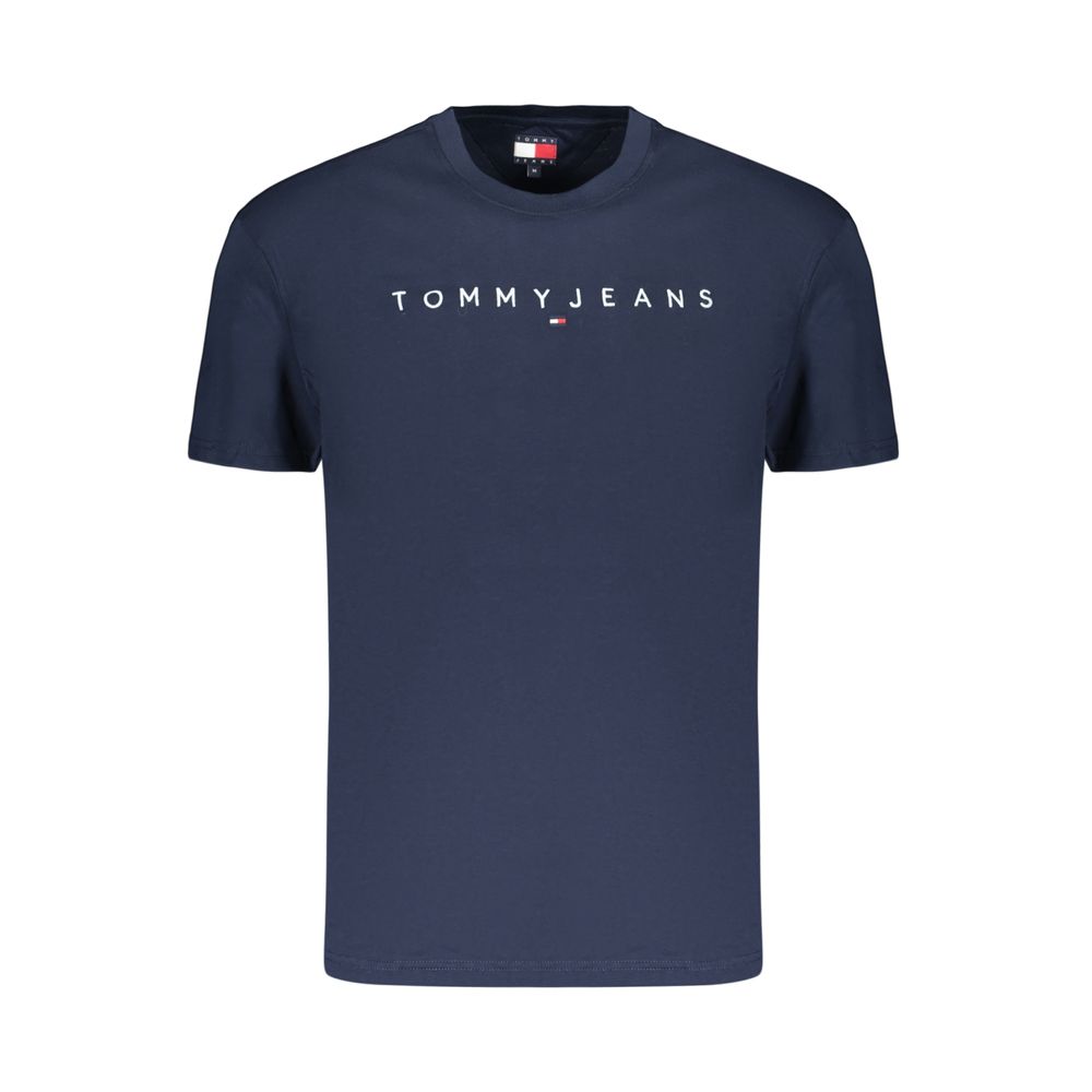 Tommy Hilfiger Blue Cotton Men's T-Shirt | Regal Royce