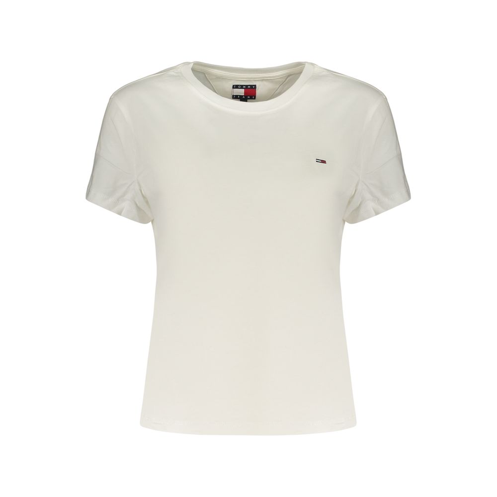 Tommy Hilfiger Bianco Cotton Women's T-Shirt | Regal Royce