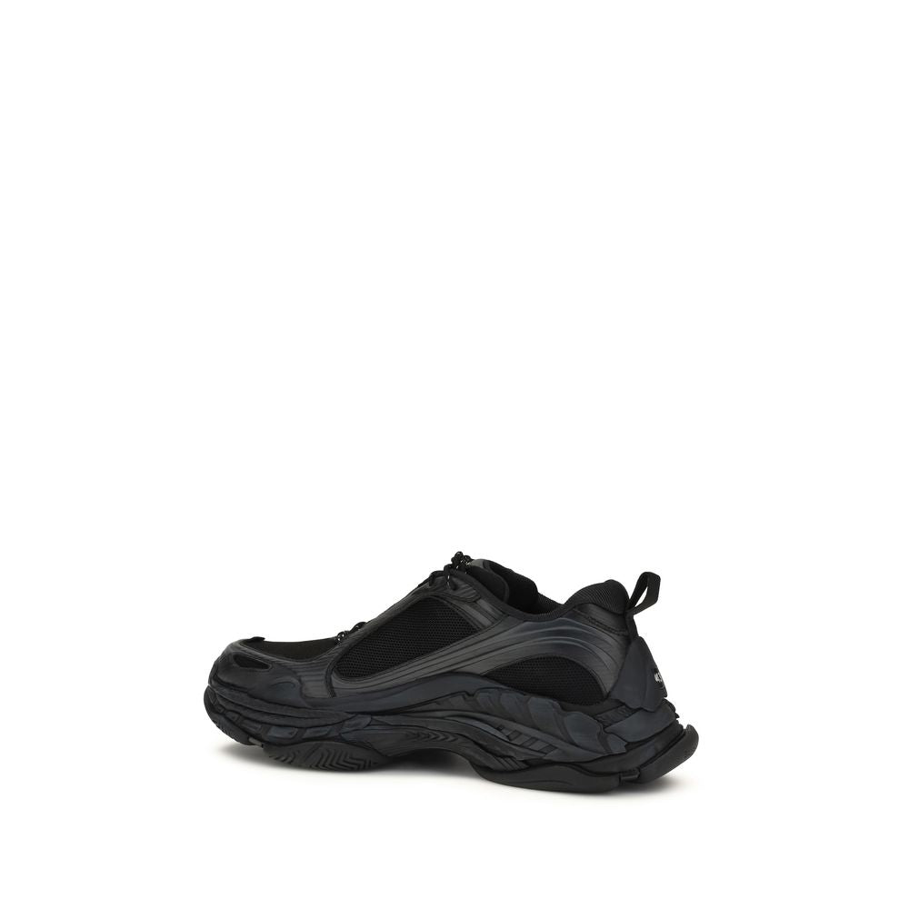Balenciaga Black Polyester Athletic Sneakers | Regal Royce