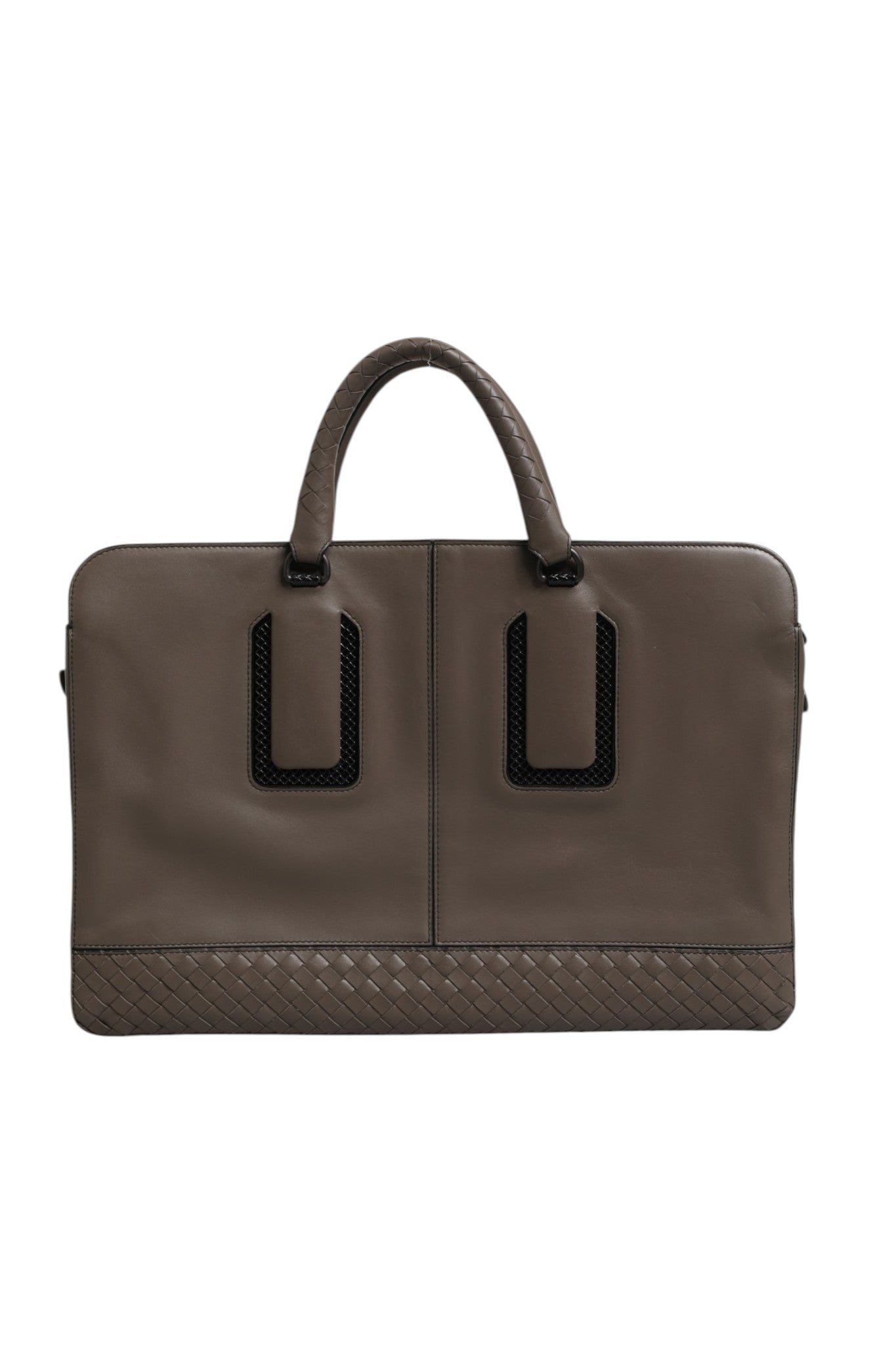 Bottega Veneta Getaway Intrecciato Leather Briefcase | Regal Royce