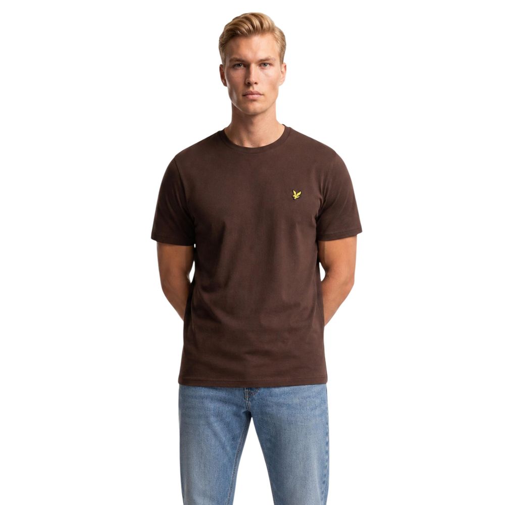 Lyle & Scott Brown Cotton T-Shirt | Regal Royce
