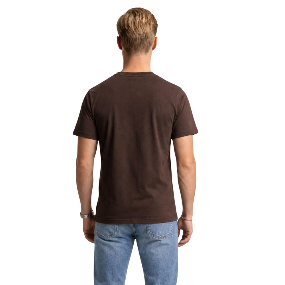 Lyle & Scott Brown Cotton T-Shirt | Regal Royce