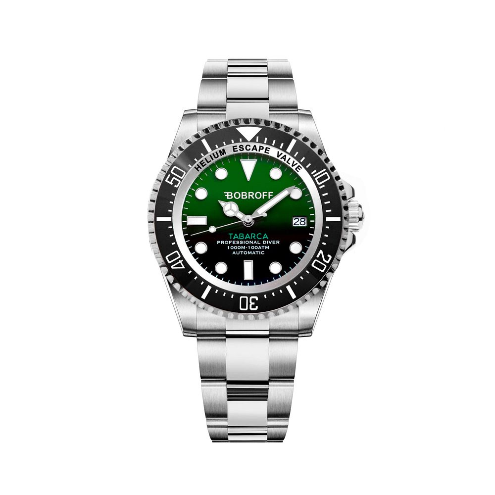 Bobroff Silver Stainless Steel Sport Watch | Regal Royce