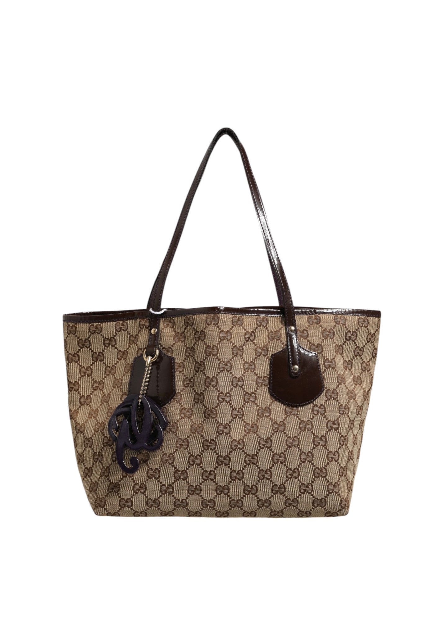 Gucci Beige Canvas Medium Jolie Charm Tote Bag | Regal Royce