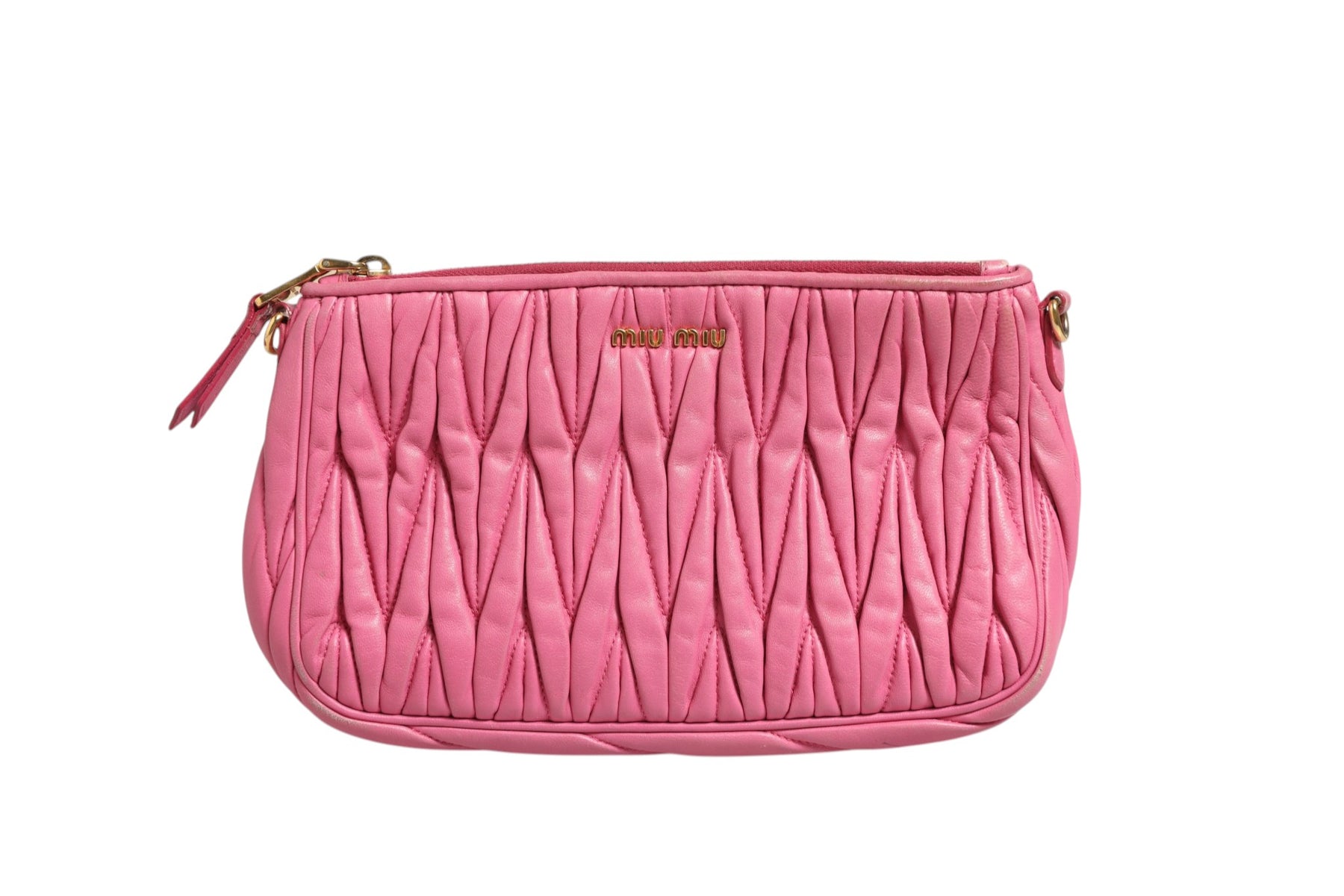 Miu Miu Matelassé Leather Shoulder Bag | Regal Royce