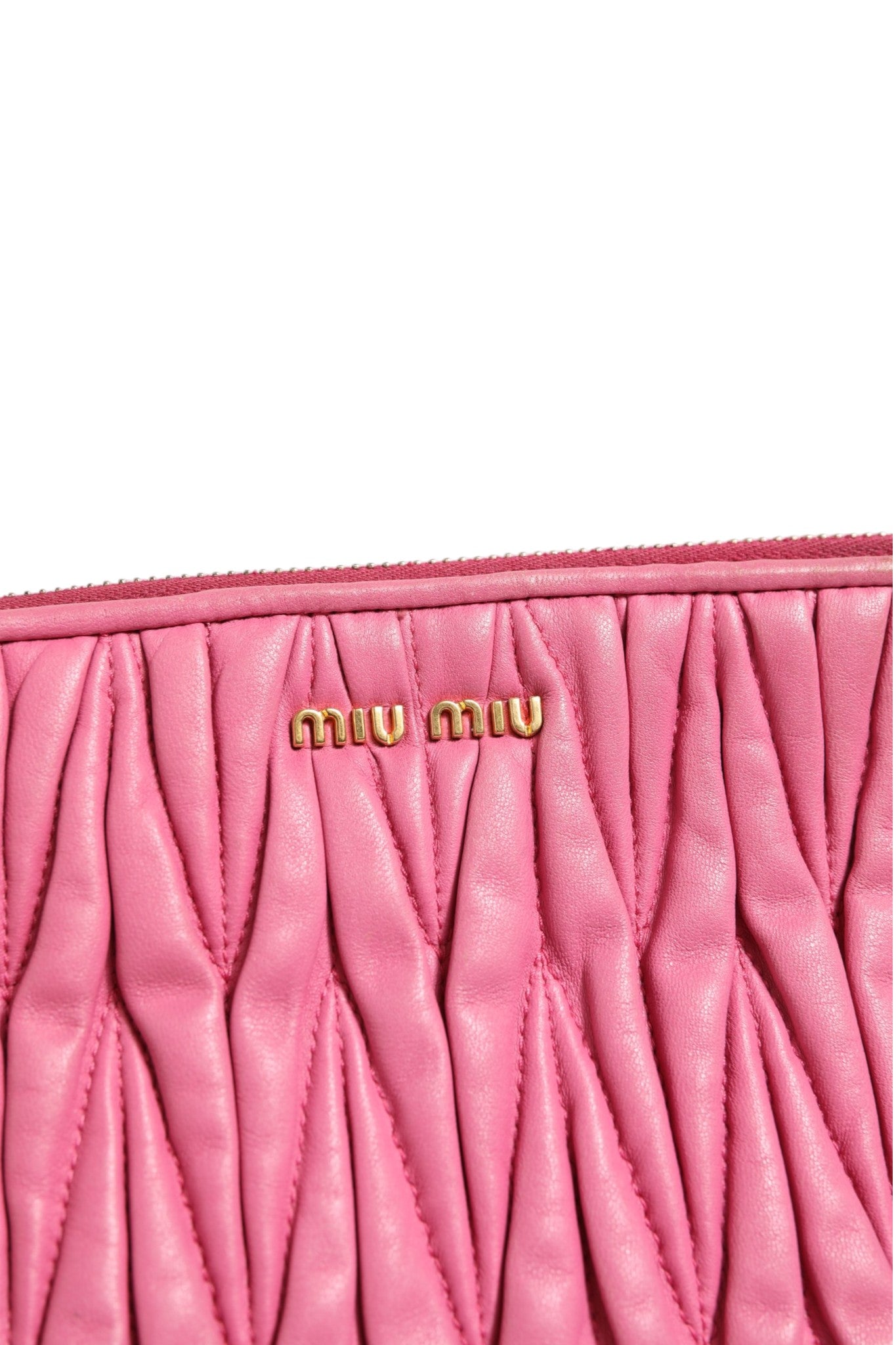 Miu Miu Matelassé Leather Shoulder Bag | Regal Royce