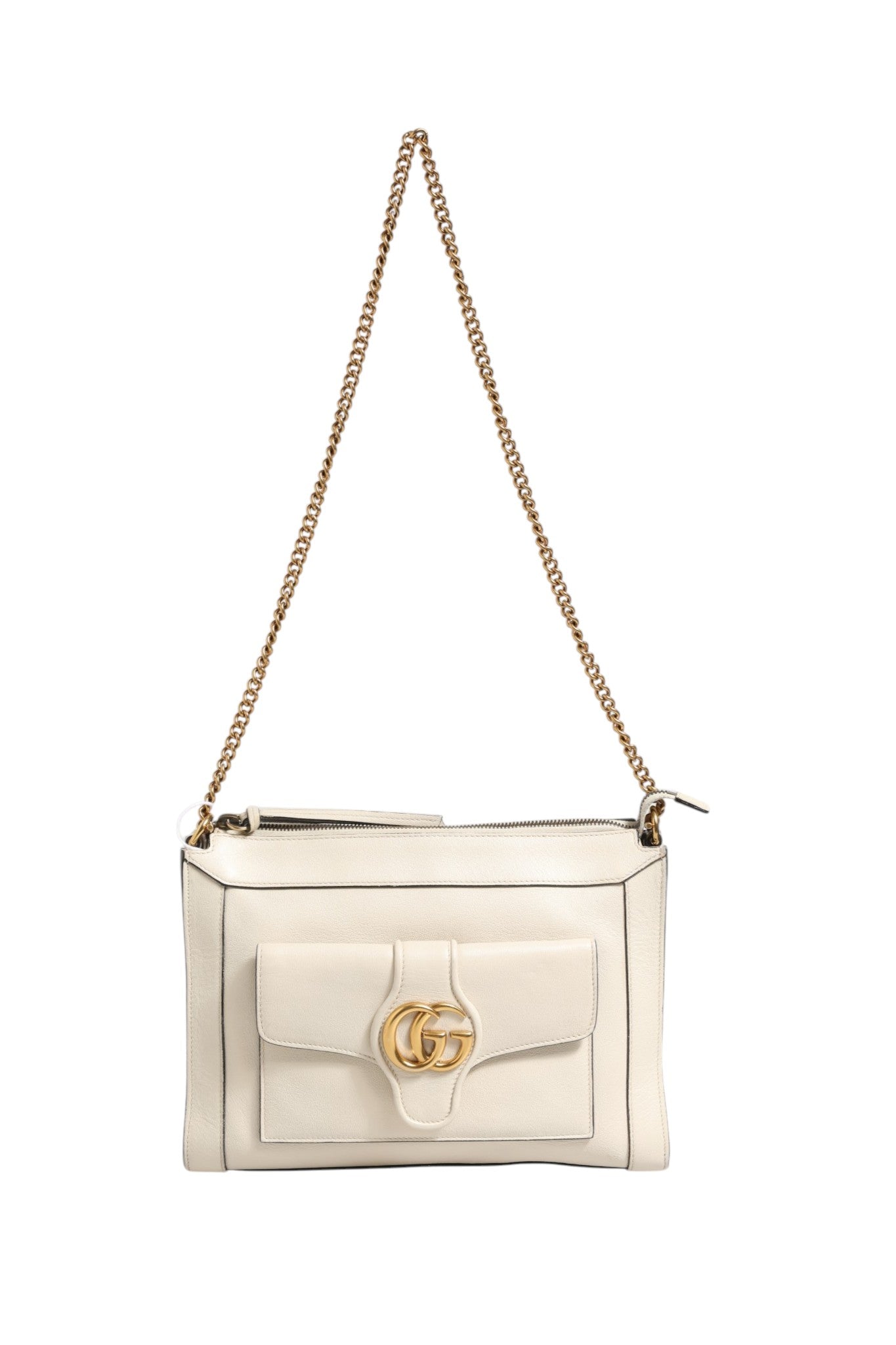 Gucci Arli Small Crossbody Bag White Leather | Regal Royce