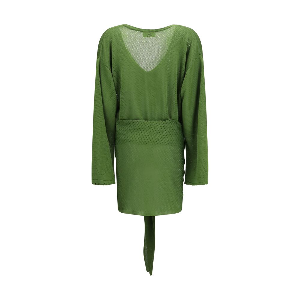 The Attico Bicolor Viscose Casual Dress | Regal Royce