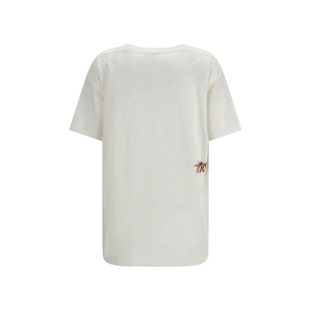 The Attico White Cotton T-Shirt | Regal Royce