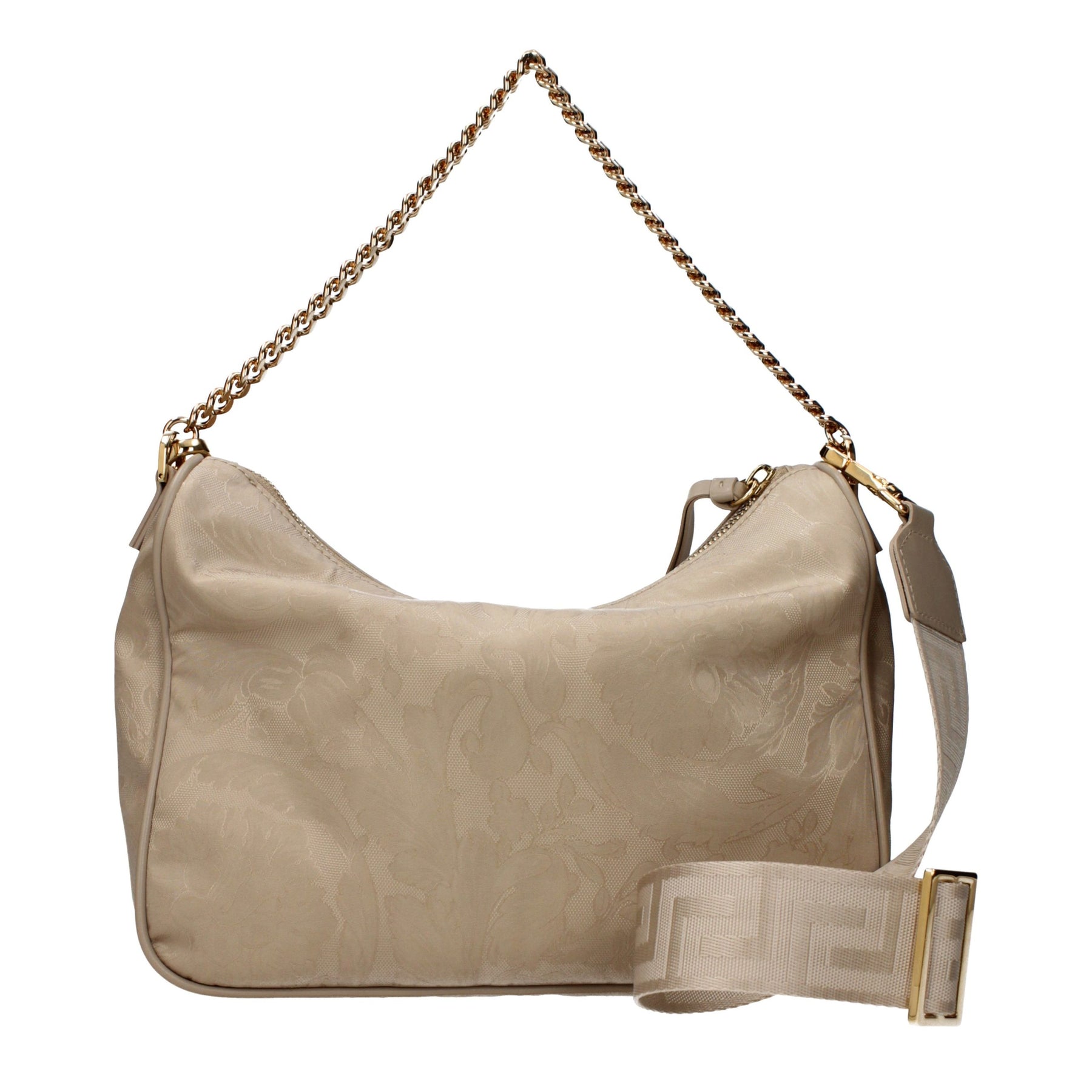 Versace Beige Fabric Handbag | Regal Royce