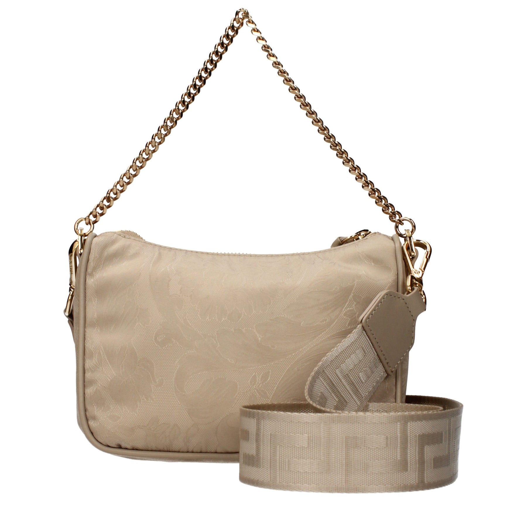 Versace Beige Fabric Handbag | Regal Royce