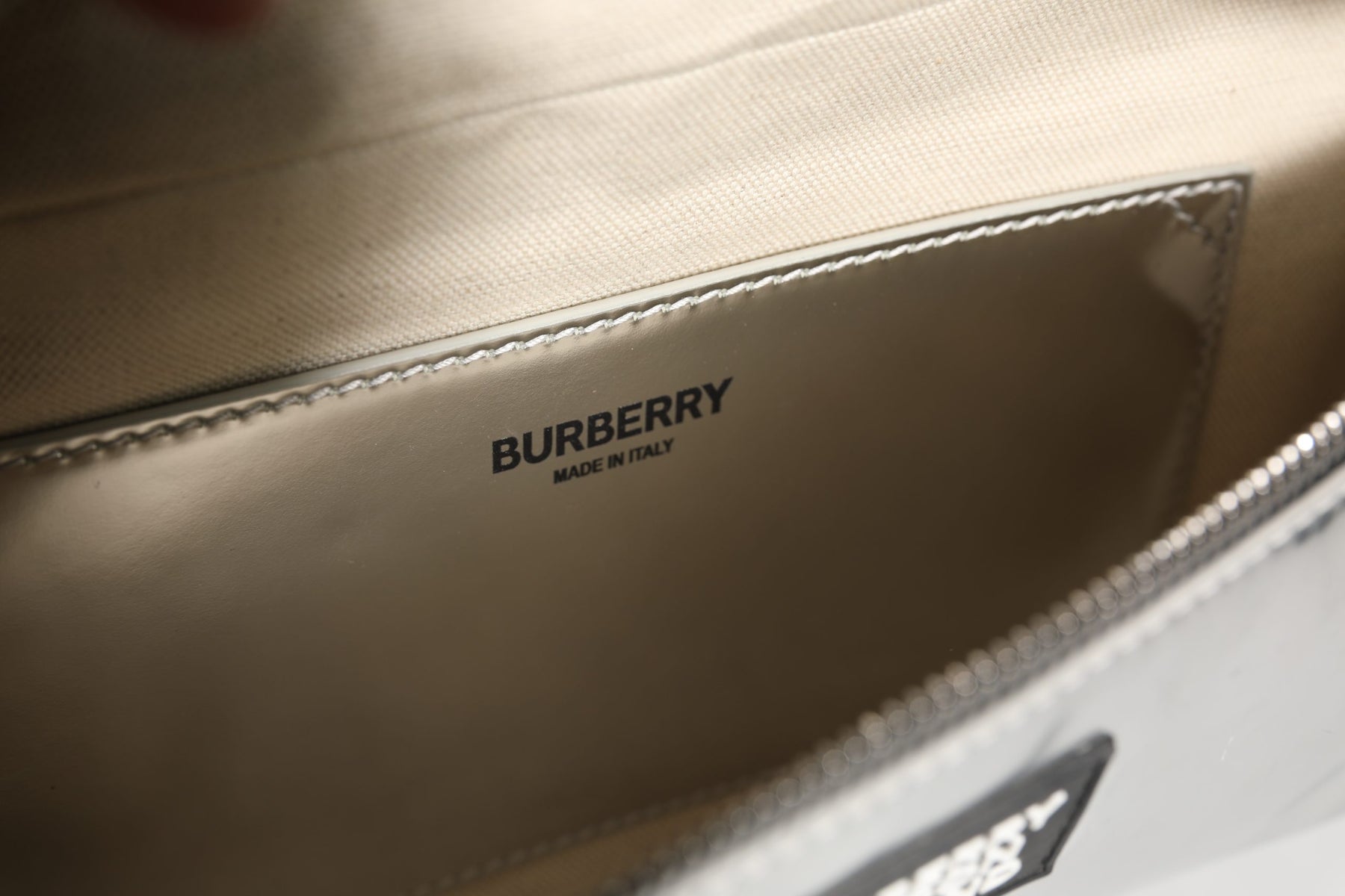 Burberry Belt bag Silver in Synthetic | Regal Royce