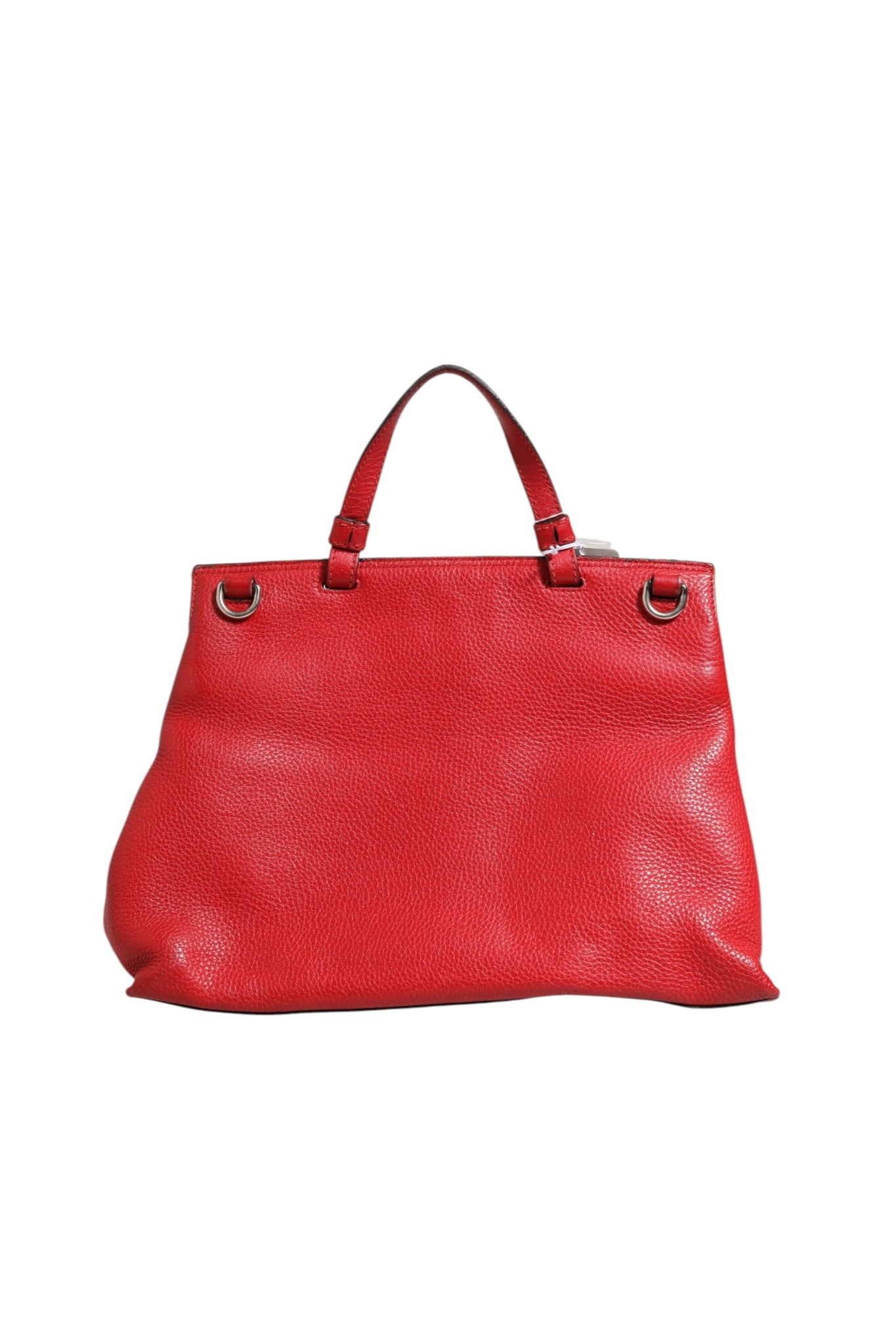 Gucci Red Leather Bamboo Daily Tote Crossbody Bag | Regal Royce