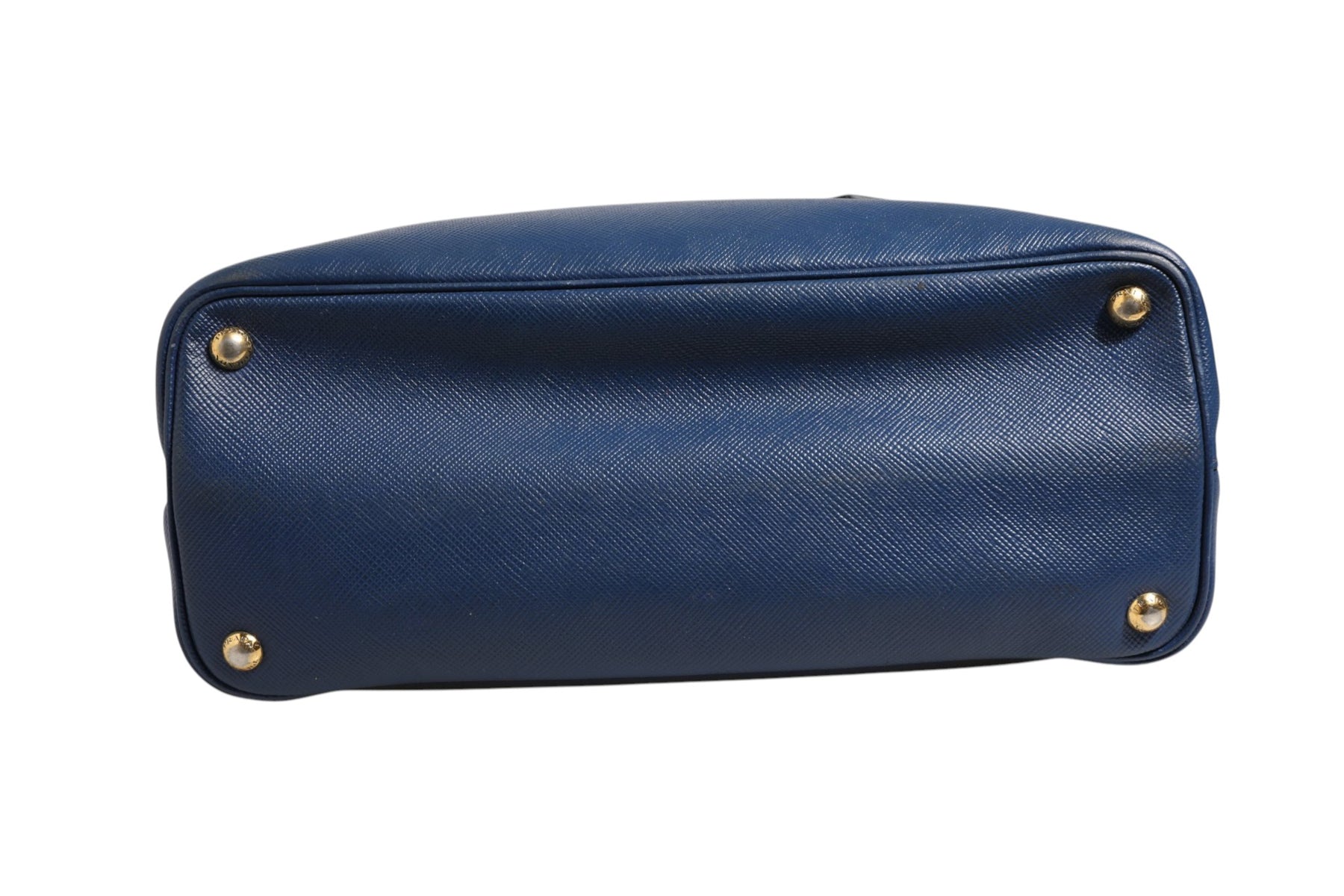 Prada Blue Saffiano Leather 2way Bag | Regal Royce