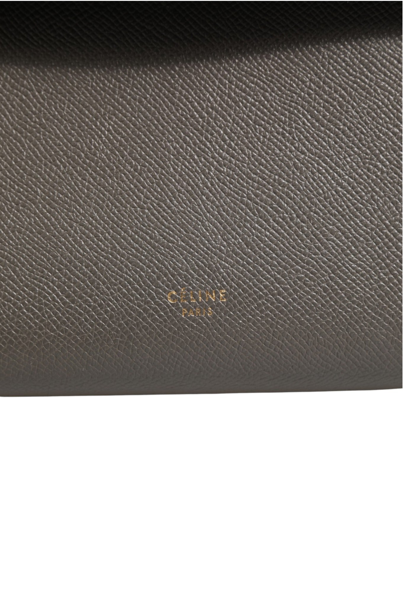 Celine Nano Belt Bag in Grained Calfskin Grey | Regal Royce