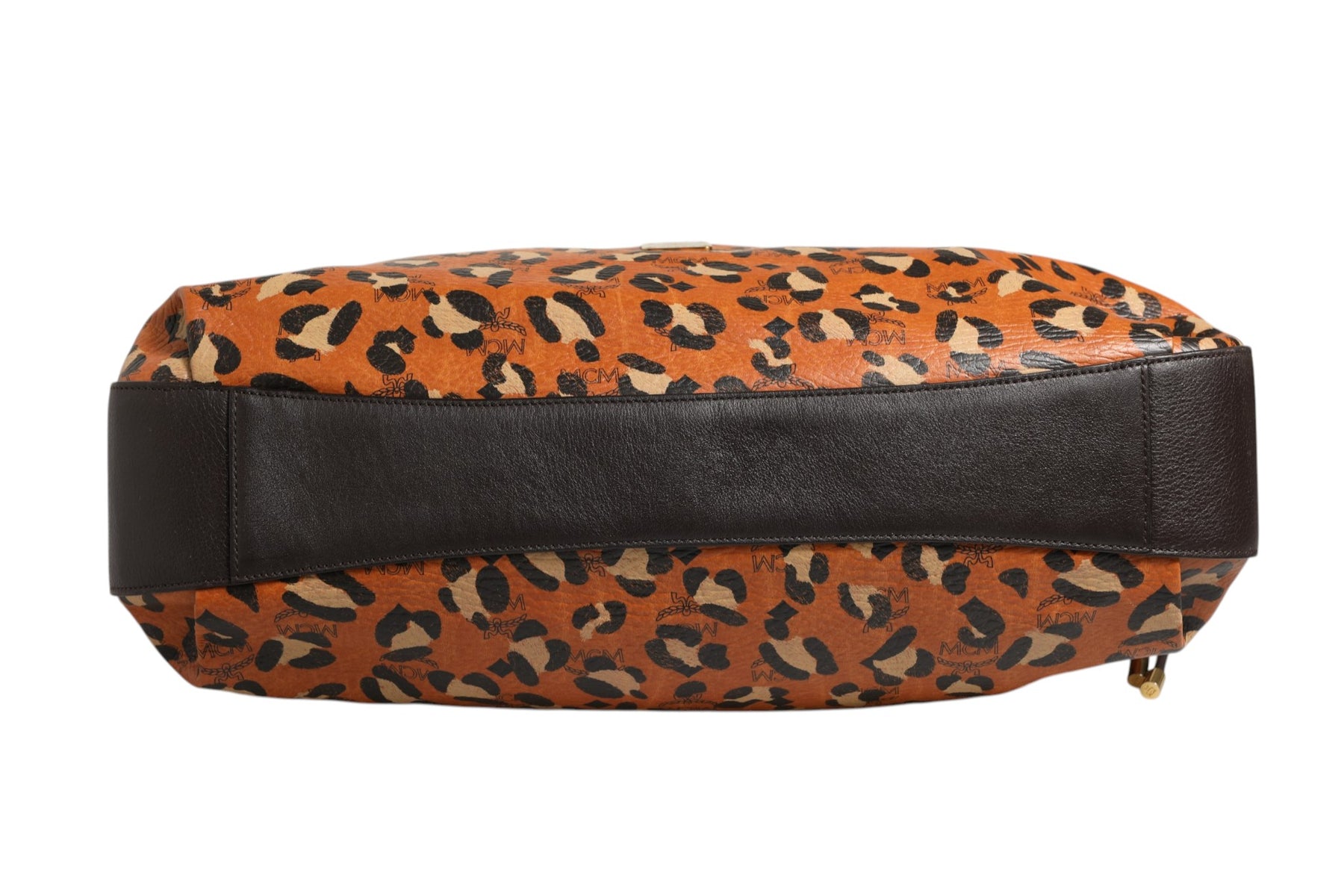 MCM Visetos Leopard Aren Medium Shopper Tote | Regal Royce