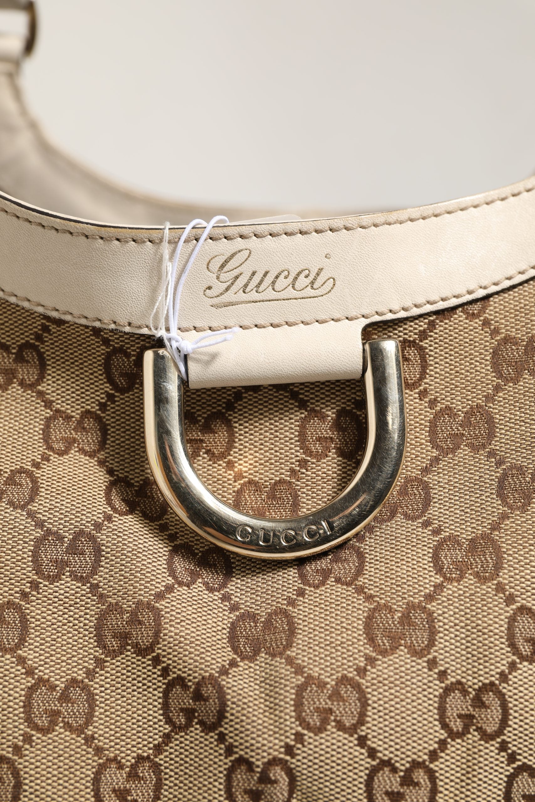 Gucci Canvas Abbey D Ring Shoulder Bag | Regal Royce
