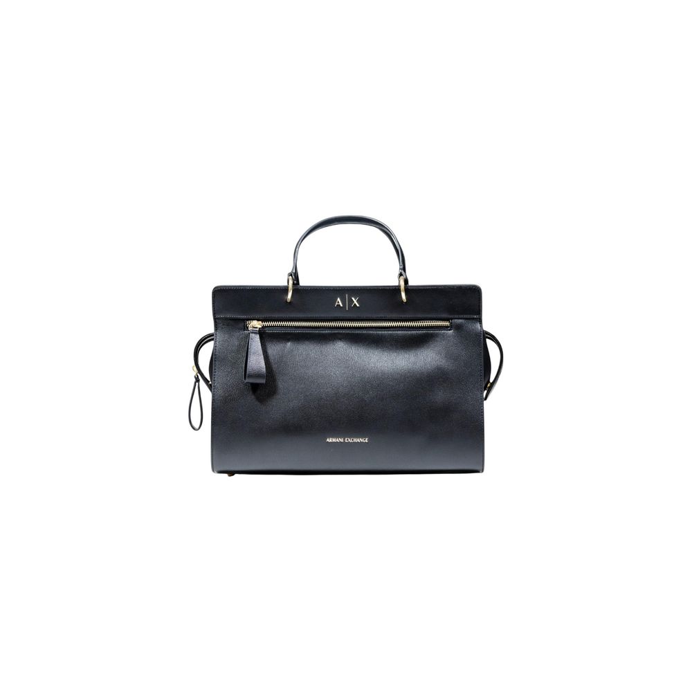 Armani Exchange Black Polyester Handbag | Regal Royce