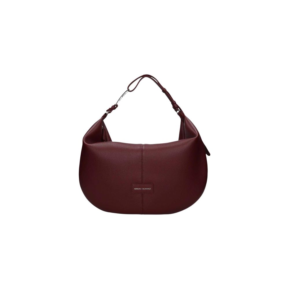 Armani Exchange Bordeaux Polyester Handbag | Regal Royce