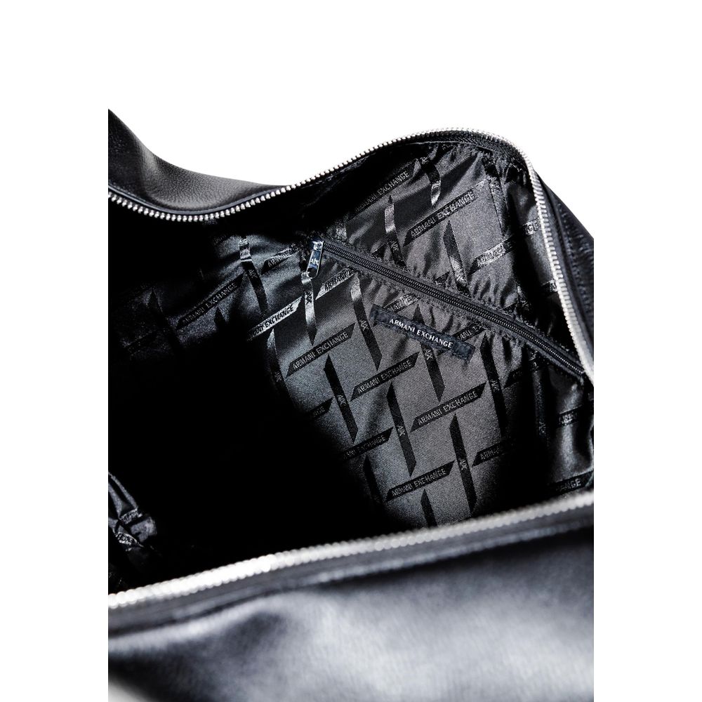 Armani Exchange Black Polyester Handbag | Regal Royce