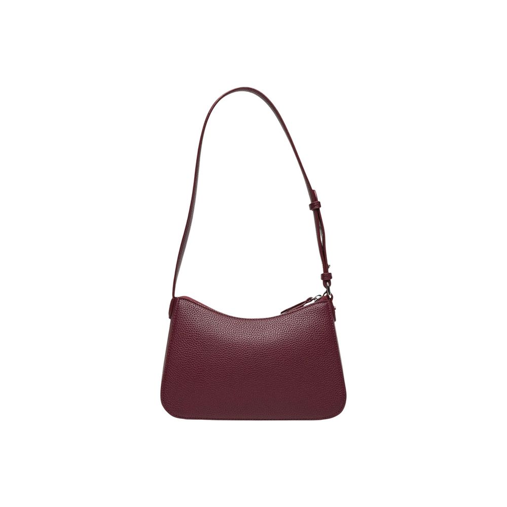 Armani Exchange Bordeaux Polyester Handbag | Regal Royce